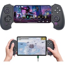 1001 S9 Gaming Phone Controller For iPhone 15/16, iPad 6/7 And Android Phone Tablet, Bluetooth And Type-C