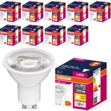 1001 LED Value PAR16 GU10 6.9W (80W Eşdeğeri) 3000K Sıcak Beyaz, 575 Lm, 36° Spot, Crı≥80, Cam Göv