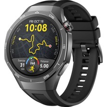 1001 Watch Gt5 Pro 46MM - Siyah | Pro Seviyesinde Spor Saati, Keskin Hatlı Tasarım, 14 Güne Kadar Pil