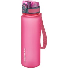 1001 3026 Tritan Su Matarası 500 ml Renk Seçenekli Pembe