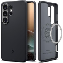 1001 Galaxy S26 Ultra ile Uyumlu Magnet Kılıf Nano Pop Mag Fit Kaymaz Silikon Siyah Kapak - ACS11038 (S