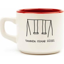 1001 Yanında Olmak Güzel Beyaz Venüs Kupa - Hediyelik Kupa Fincan Mug
