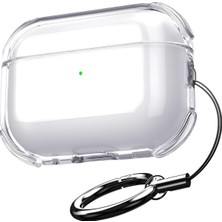 1001 Airpods Pro 3 Için Ultra Şeffaf Silikon Kılıf Darbe Emici Köşeler ile Mükemmel Koruma ve Yük