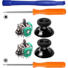 1001 Xbox One Analog Motor Topuz 2+2 T6 T8 Tornavida Ayırıcı Tamir Set Xbox One Kol Yedek Parça