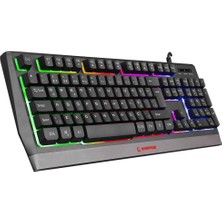 TeknoKapsül KB-R52 Style Rainbow Aydınlatmalı Gaming Oyuncu Klavyesi