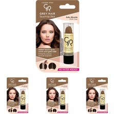 1001 Grey Hair Touch-Up Stick No: 09 Ashy Blonde - Beyaz Saç Kapatıcı - Küllü Sarı (4 Paketi)