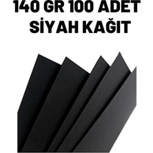 1001 Paperart 140GR A4 Siyah Fotokopi Kagidi 100'LÜ Paket