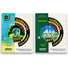Miray Yayınları Tyt Ayt Coğrafya Soru Bankası Seti 2 Kitap | Konu Özetli Öğretmenin Pratik Notları – Video Çözümlü Yks Hazırlık