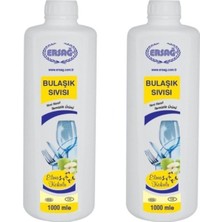 1001 Elmalı Bulaşık Sıvısı 2X1000 Ml.2 Adet