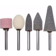 1001 Caselka 5 Parça Mini Taşlama Çapak Alma Oyma Şekil Verme Ahşap Metal Kalıpçı Seti Gravür Oy