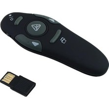 1001 Profesyonel Laser Pointer 2.4ghz USB Kablosuz Projeksiyon Sunum Kumandası