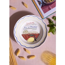 1001 [marka] Italian Summer Yemek Tabağı 2li Set 22 cm