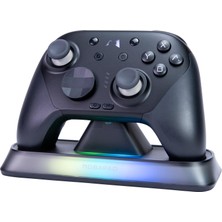 1001 Chitu 2 Pro Controller Siyah Nintendo Switch 2 ve Windows Uyumlu Bluetooth Nfc Tmr