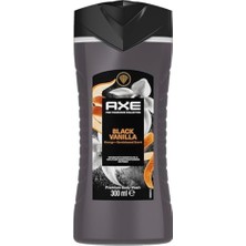 1001 Premium Collection Duş Jeli Black Vanilla 3 In 1 Vücut Saç Yüz 300 ml