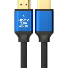 1001 5 Metre Showmax Serisi SH-5340 Premium 4K Ultra Ahd 2.0 Altın Uçlu HDMI Kablo (5 Metre)