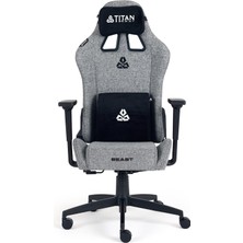 1001 Titanseat Beast Chromium Kumaş Oyuncu Koltuğu