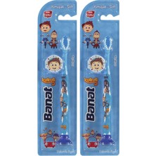 1001 Kukuli Lisanslı Çocuk Diş Fırçası Soft 2li Paket