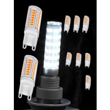 1001 CT-4249 5 Adet 3 Watt Ledli Kapsül G9 Duylu 220V Beyaz Işık CT-4249B