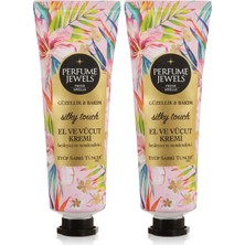 1001 Pj El ve Vücut Kremi Silky Touch Tüp (50 Ml) 2li Paket
