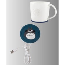 Astraltech USB Isıtıcı Bardak Altlığı Totoro Desenli 45°–60° Sıcaklık Koruma