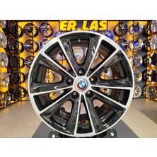 BMW 4 Adet BMW ORIJINAL 7.5*17 5*120 ET30 72.6 BLACK MACK JANT YENİLENMİŞ (Takım)