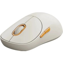 Xiaomi Wireless Mouse 3 Beyaz Kablosuz Mouse, 2.4GHz+Bluetooth, Sessiz  (Xiaomi Türkiye Garantili)
