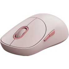 Xiaomi Wireless Mouse 3 Pembe Kablosuz Mouse, 2.4GHz+Bluetooth, Sessiz  (Xiaomi Türkiye Garantili)