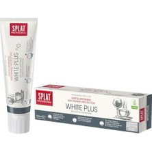 TeknoKapsül Splat Professional White Plus Beyazlatıcı 100 ml Florürlü Diş Macunu