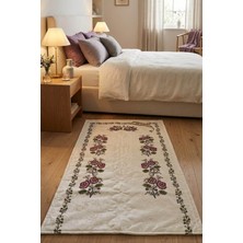 Belirtilmemiş Kanaviçe Dijital Baskılı Kadife Tek Seccade 70X110CM
