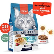 Belirtilmemiş With Oven Baked Bites Tavuklu Tahılsız Yetişkin Kedi Maması 1,5 kg