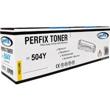 Belirtilmemiş Pfx Samsung CLT504Y Sarı CLP415-CLX4195 Sarı Laser Toner 2,5k