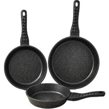 Belirtilmemiş Redchef 20-24-28CM 3lu Dokum Tava Set