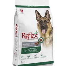 Belirtilmemiş Kuzulu Pirinçli ve Sebzeli Yetişkin Köpek Maması 3 kg