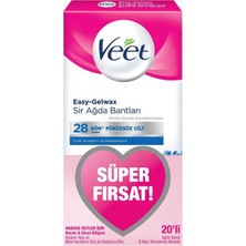 Belirtilmemiş Ağda Bandı Hassas Ciltler 20 Li