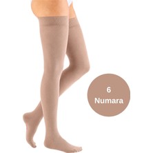 Belirtilmemiş Mediven Cotton Dizüstü Varis Çorabı - Ccl2 - Burnu Kapalı - Kaşmir - 6 Numara - Kısa (Petite)