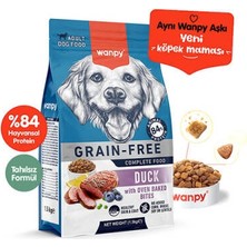 Belirtilmemiş With Oven Baked Bites Ördekli Tahılsız Yetişkin Köpek Maması 1,5 kg