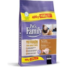 Belirtilmemiş Yetişkin Kedi Maması Tavuklu 400+100GR 1 Adet