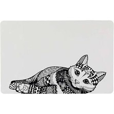 Belirtilmemiş Plastik Mama Servis Altlığı 44X28 cm