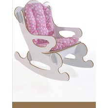 Belirtilmemiş Sallanan Çocuk Sandalyesi Pembe Yıldızlı