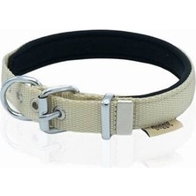 Belirtilmemiş Konfor Dokuma Köpek Boyun Tasması Haki 2X30-35 cm