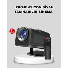 E-Woman Akıllı Projeksiyon Cihazı HDMI USB Bağlantılı Taşınabilir Enerji Tasarruflu - Lisinya