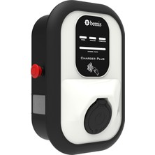 Bemis Charger Plus 2 Gsm Modüllü Ac Wallbox Şarj Cihazı BEV-2012-1000 (Pano Prizli, 4-7-11-22KW)
