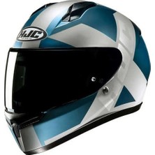Hjc C10 Tez Mc2Sf Kapalı Kask