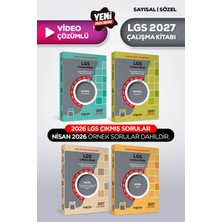 Marka Yayınları MEB 2027 Güncel 8. Sınıf Lgs Çıkmış Sorular ve Meb Örnek Soruları Çalışma Kitabı 4'lü Set