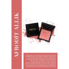 Selin Beauty Afrodit Pembe Allık Çarpıcı Altın Işıltılarla Mükemmel Renk ve Doku