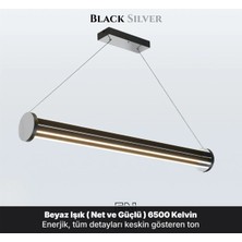 Enzo Light Arya 3'lü Lineer Sarkıt Avize - Kumandalı Dim Edilebilir - Aşağı & Yukarı Işık