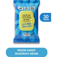 Young Deodorant Islak Mendil 30'lu | 24 Saat Etkili Koku Kontrolü | Matcha Ekstraktlı | Alüminyumsuz | Dermatolojik Olarak Test Edilmiştir