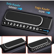 Marsilyan Kayar Kapaklı Torpido Üstü Fosforlu Numaratör (4887)