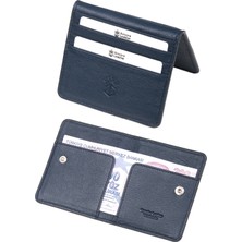 Ancora Leather Hakiki Deri Para Bölmeli Çıtçıtlı PORTFÖY-UNISEX-26210