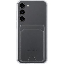 Mopal Samsung S23 Plus Uyumlu Kartlık Detaylı Silikon Kılıf | Yuki Serisi
